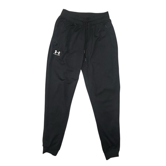 Under Armour Mens Size S Joggers Sweatpants Gym Running Activewear Zip Pockets - Picture 1 of 9